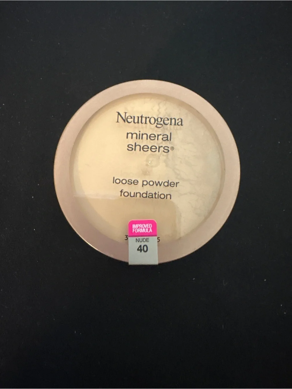 Neutrogena Mineral Sheers Loose Powder Foundation Nude 40 0.19 oz Sealed